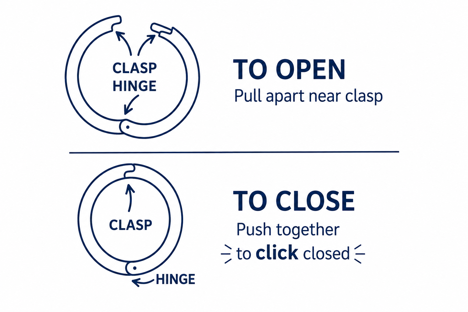 PAIR (2 hoops) – Titanium Sleeper Hoops